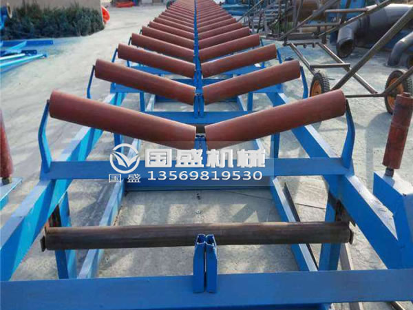 高耐磨緩沖托輥組 高耐磨緩沖托輥組